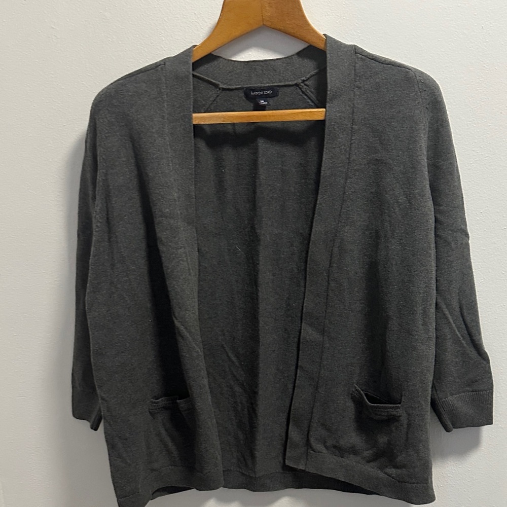 Lauren Ralph Lauren Dark Gray Cardigan